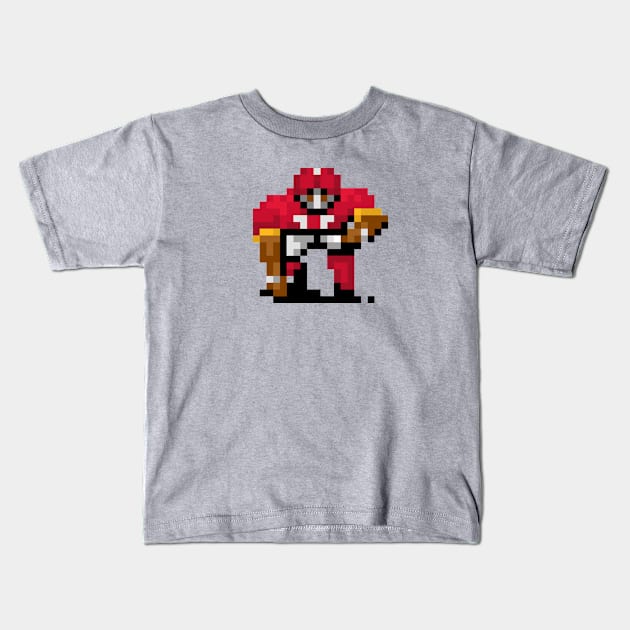 16-Bit Lineman - Kansas City Kids T-Shirt by The Pixel League